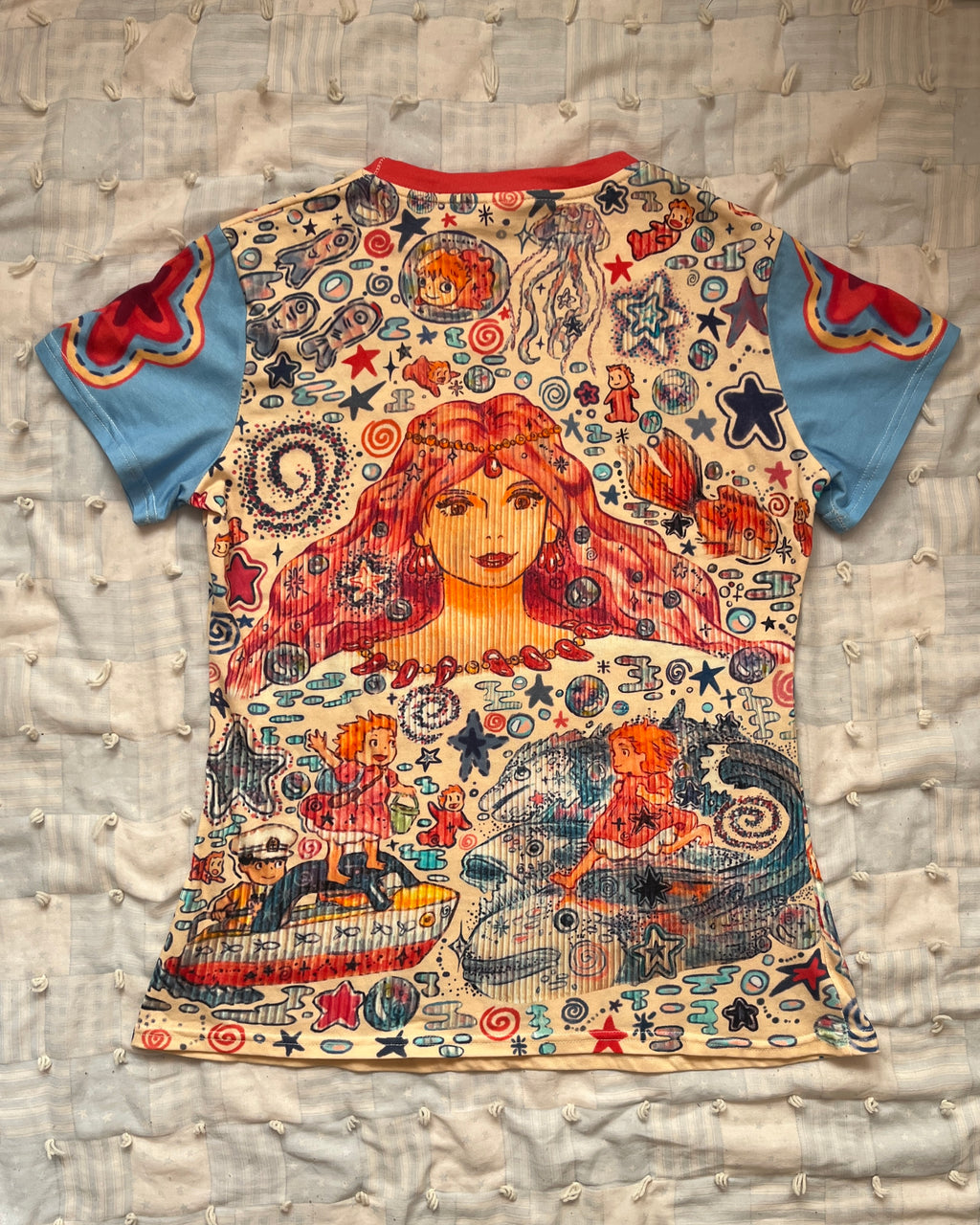 Fishy in the Sea Fitted Tee MISPRINT (M)