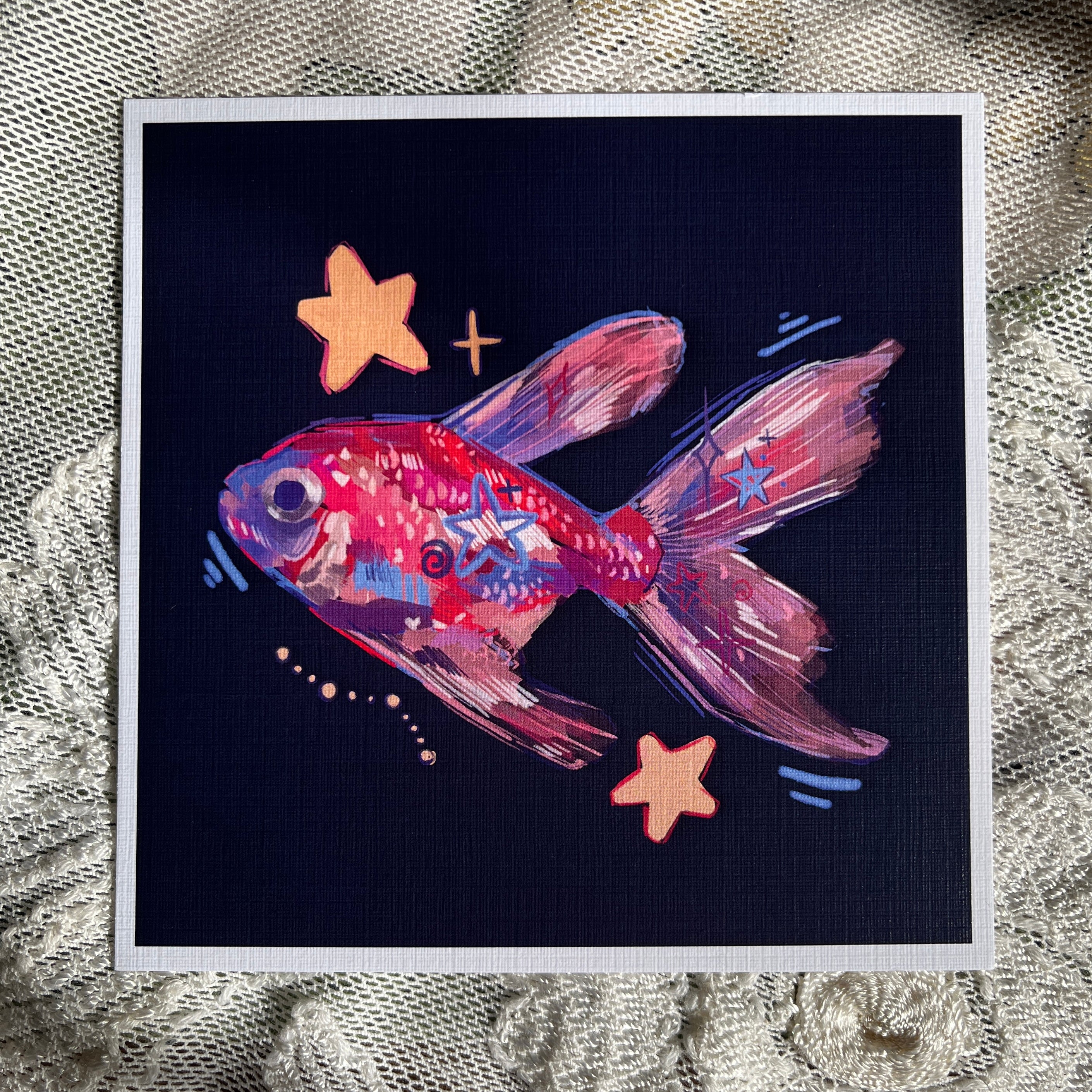 Goldfish Print