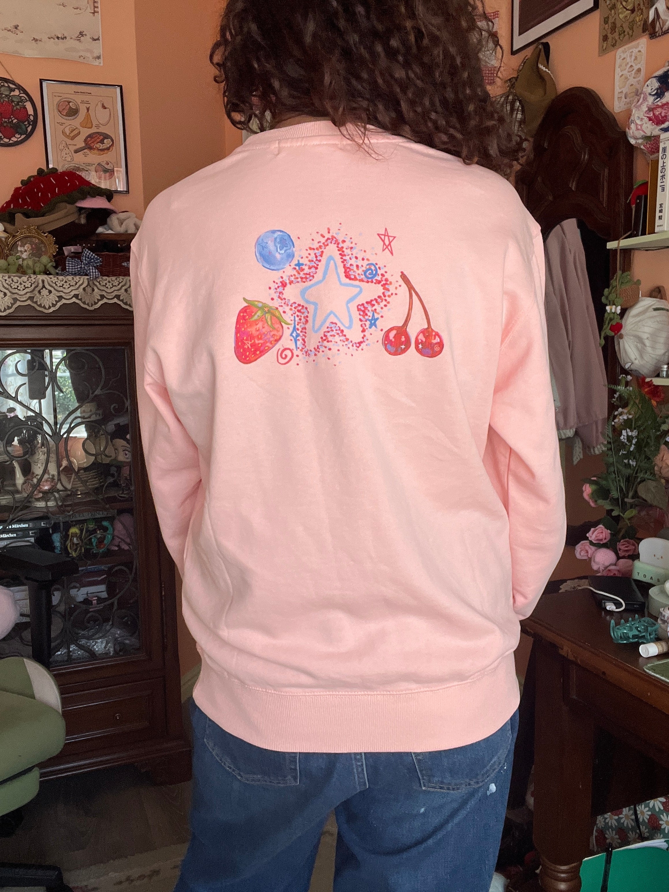 Duck Fruit Sweater PINK