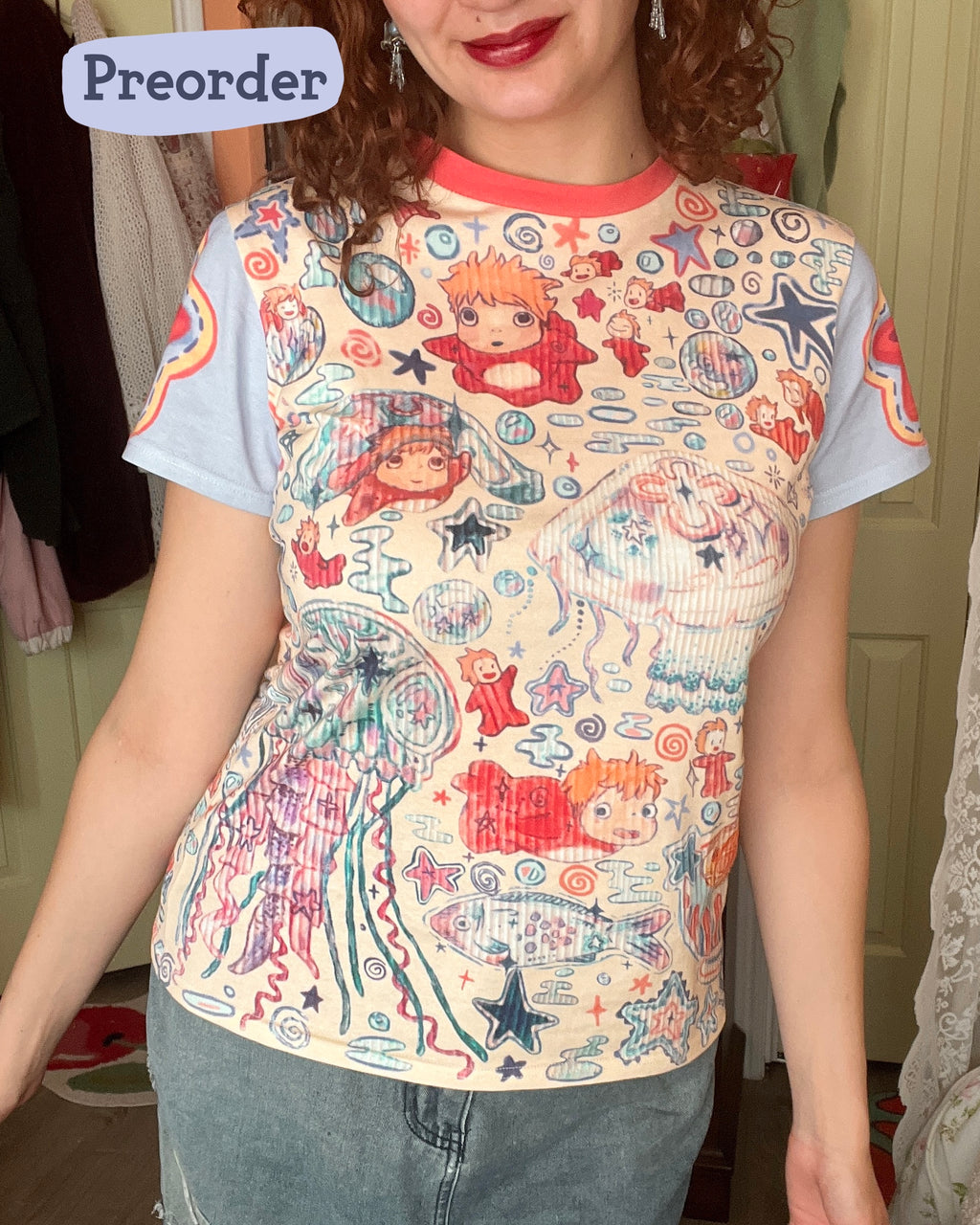 Fishy in the Sea Fitted Tee PREORDER